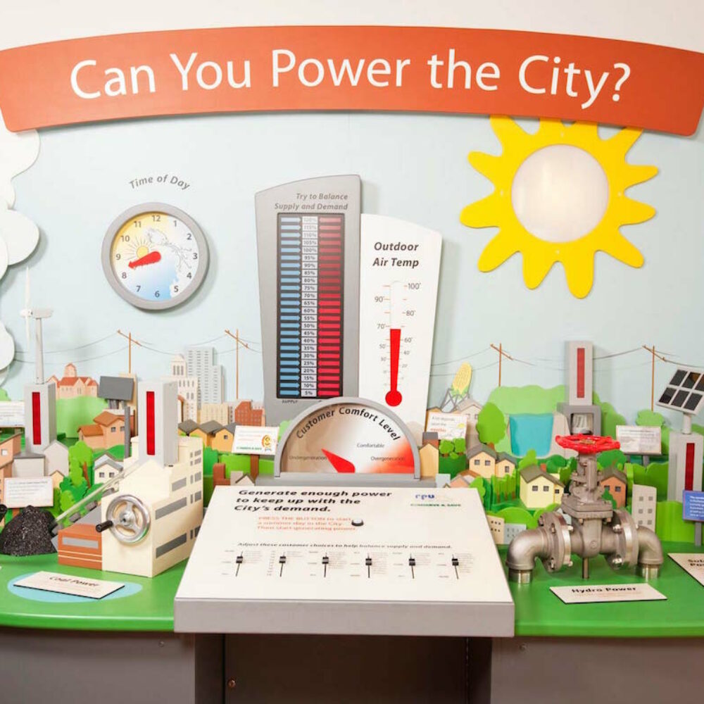 Power The City Interactive Exhibit