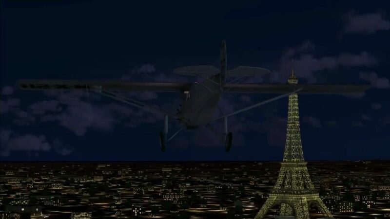 Lindbergh Flight Paris-1