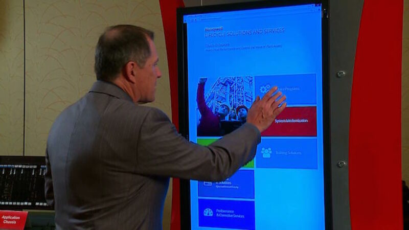 Services Kiosk cu touch screens